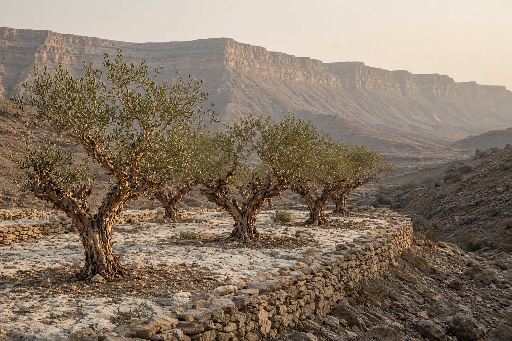 A grove on the Dhofar stone.